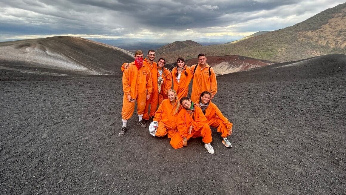 Leon Nicaragua Volcano Boarding