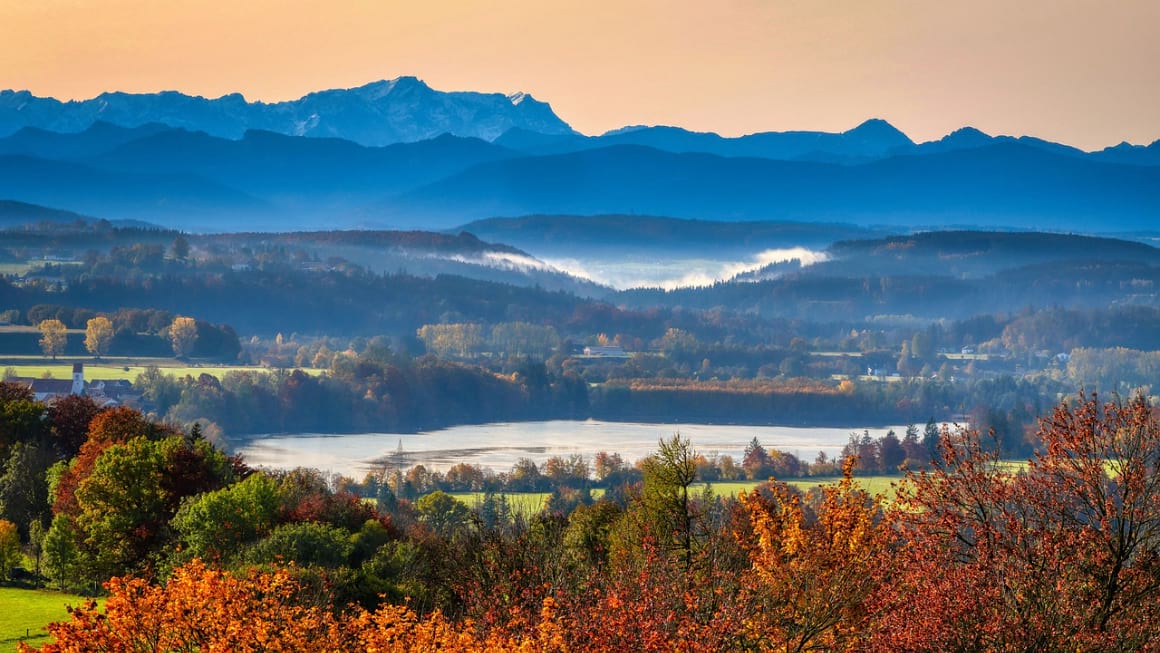 Mountains landscape Bavaria