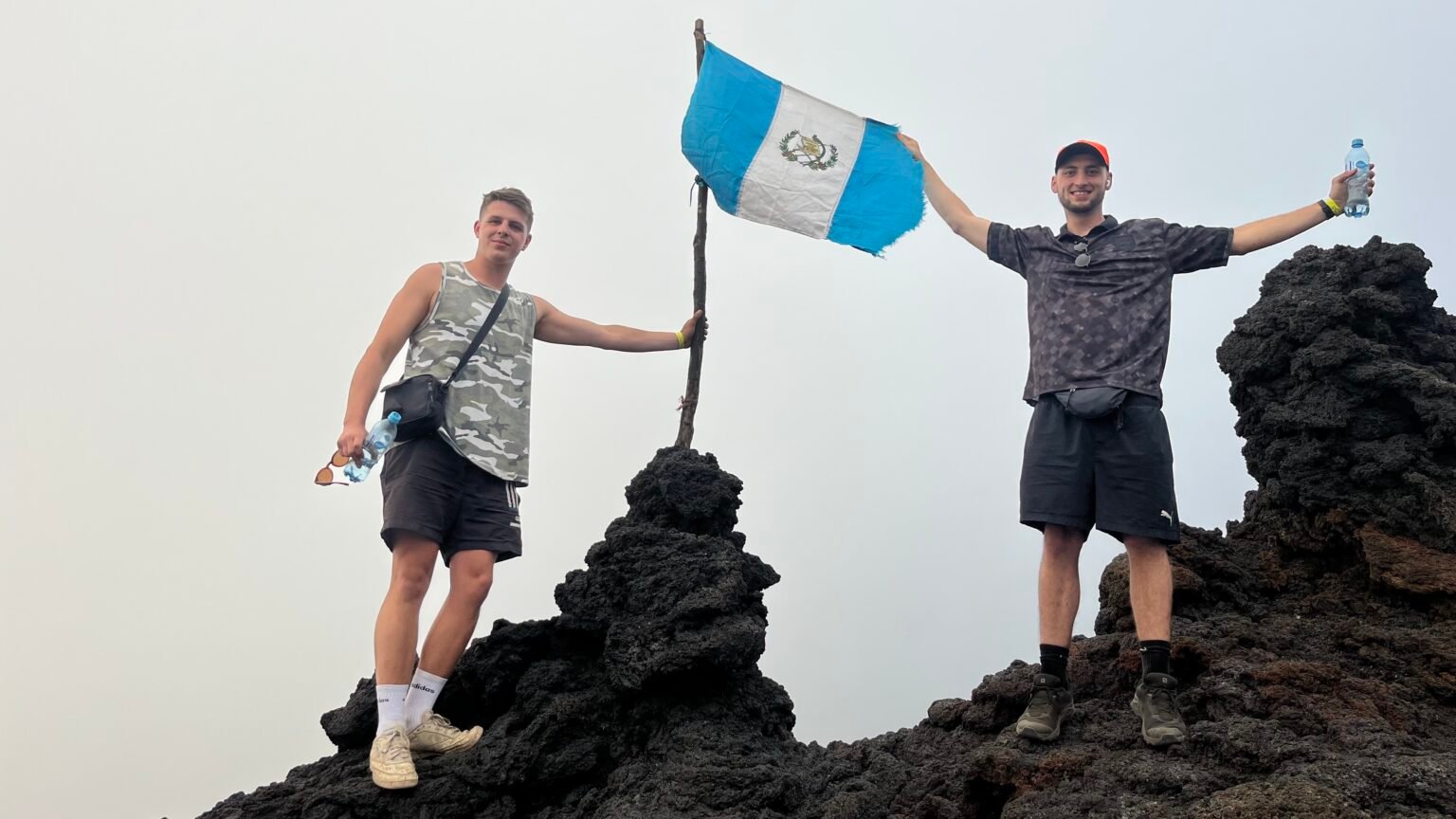 20 AMAZING Places To Visit In Guatemala 2024 Guide   Tbbteam Guatemala Pacaya Volcano Flag Joe 1536x864 