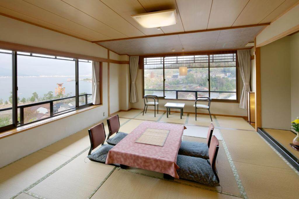 Interior of Ryokan Jukeiso, Japan