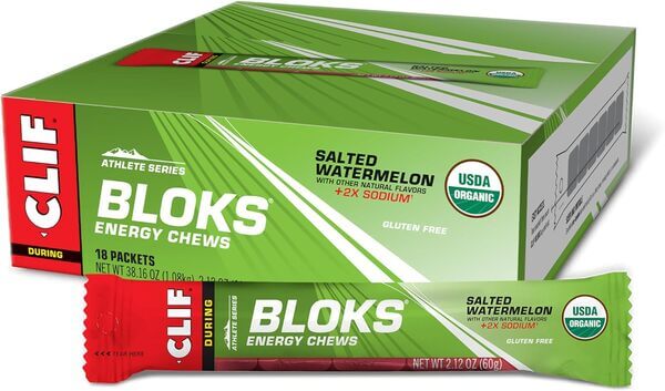 Clif Bloks hiking snack