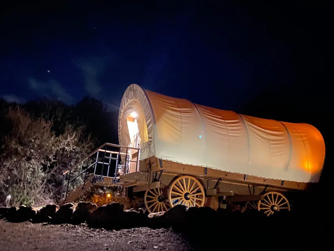 Luxury Covered Wagon California