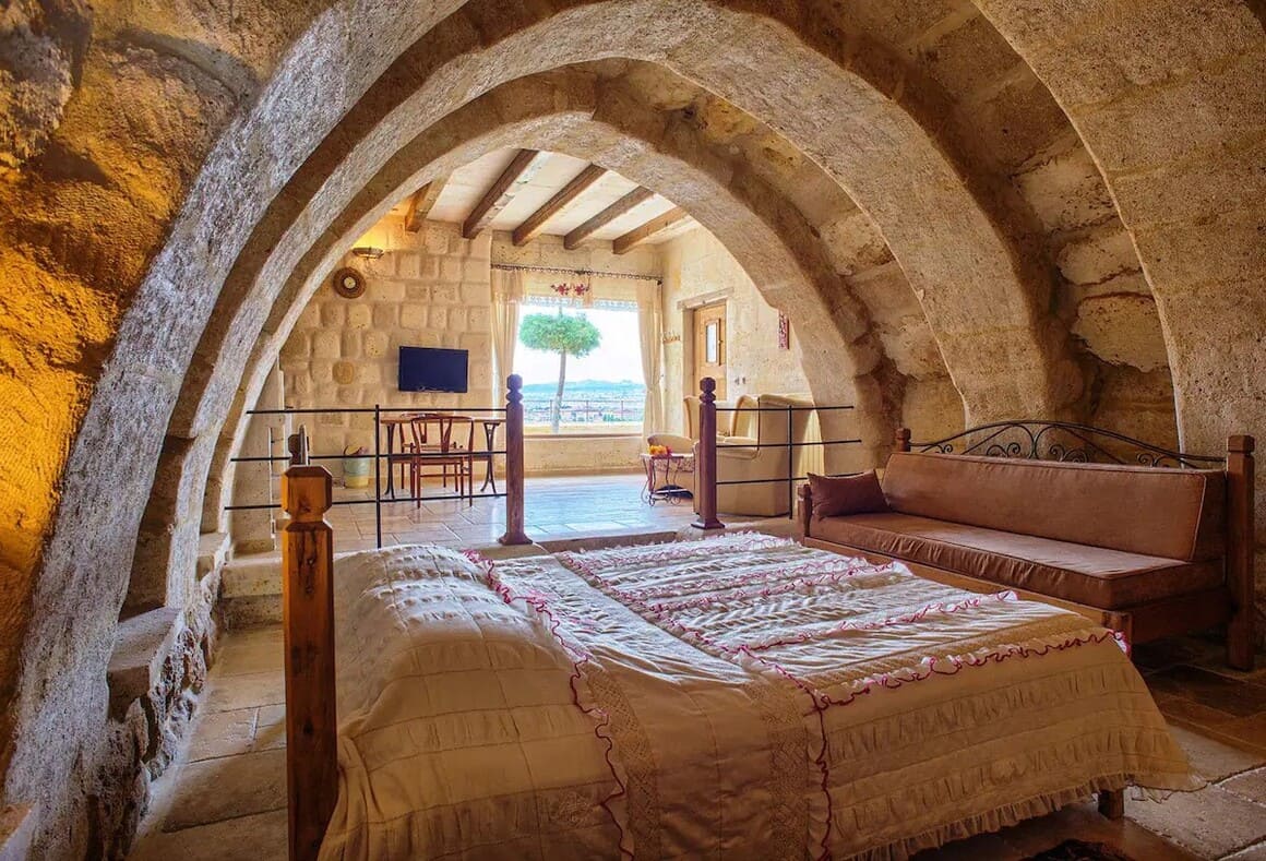 Large Stone House with Terrace and Fireplace Cappadocia Turkey