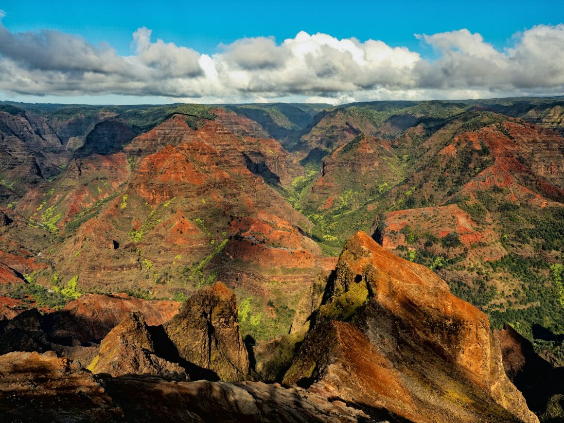 waimea canyon in hauai