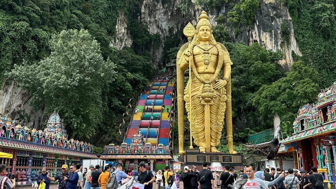 Batu Caves in Kuala Lumpu, Malaysia