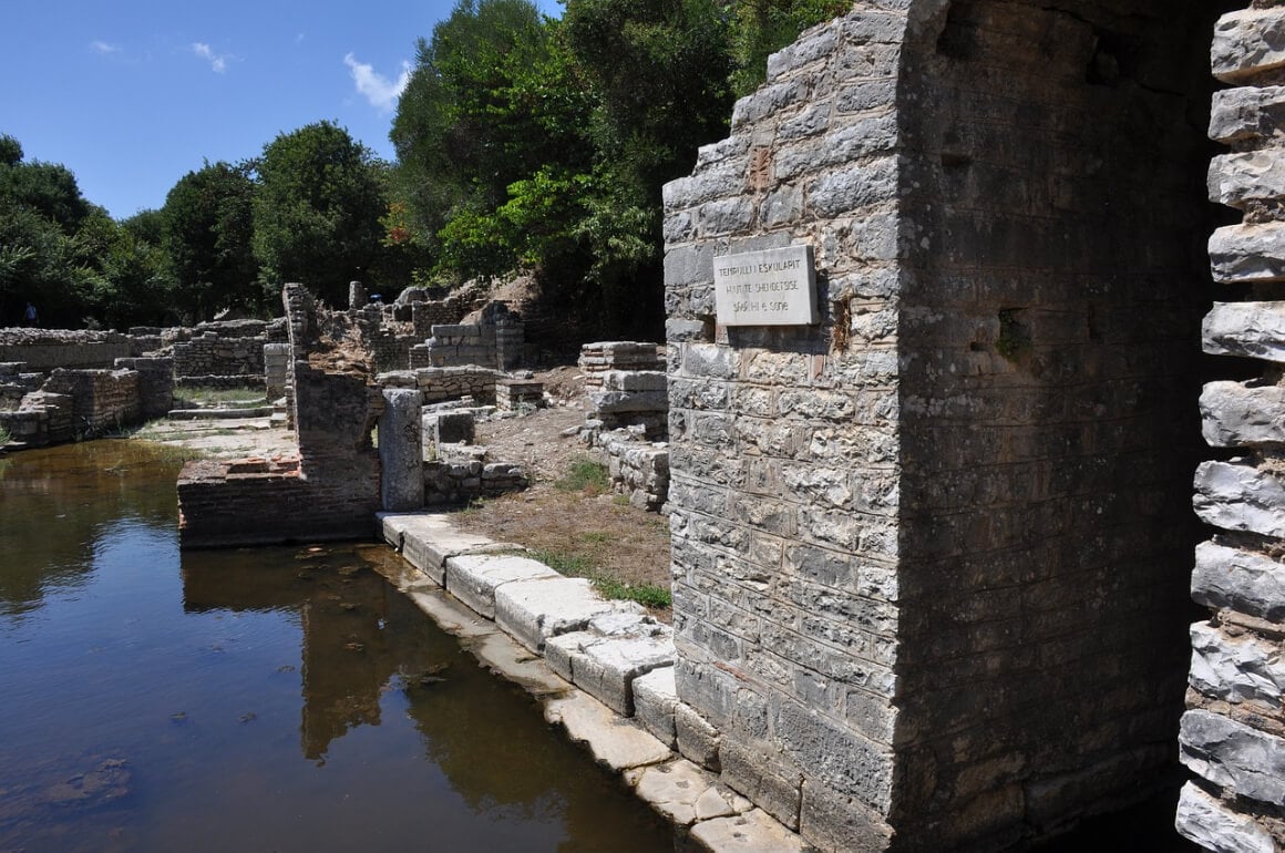 Butrint National Park UNESCO in Albania