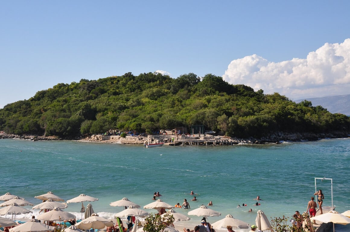 Ksamil Beach in Albania