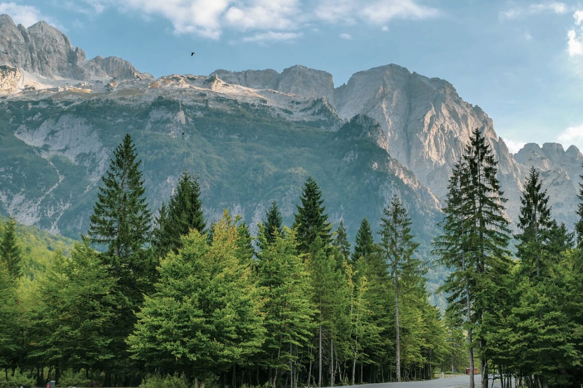 Valbona Nature in Albania