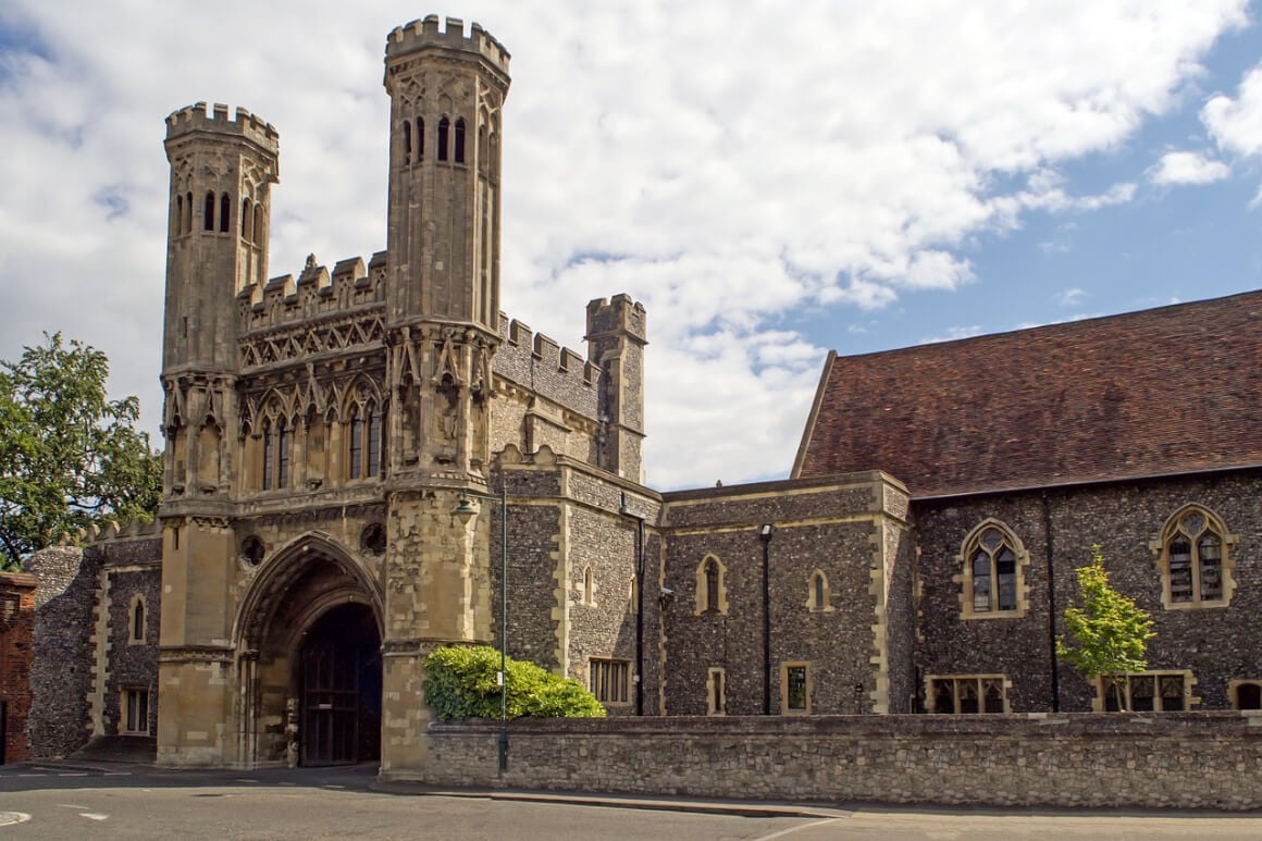 Abbey of St Augustine in Canterbury England