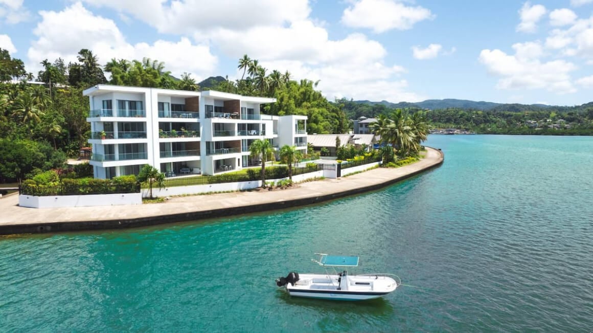 Ocean Front Oasis Studio in Fiji