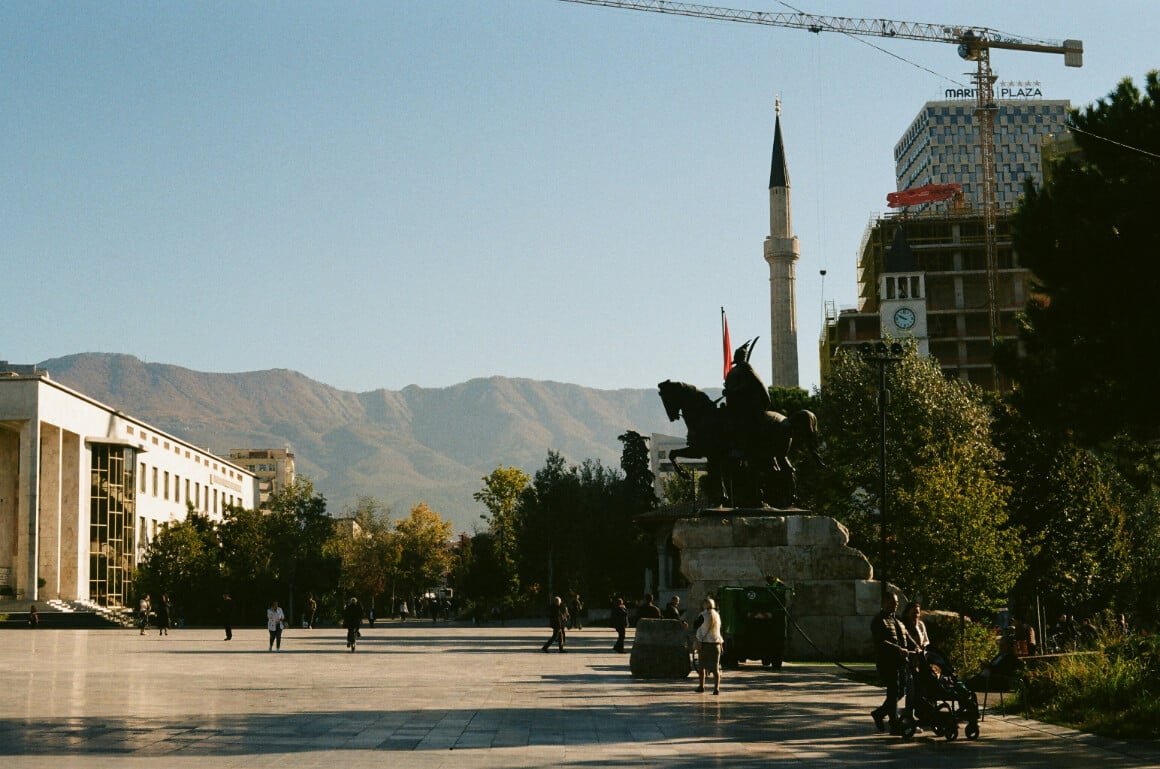 Tirana Opera House in Palace of Culture