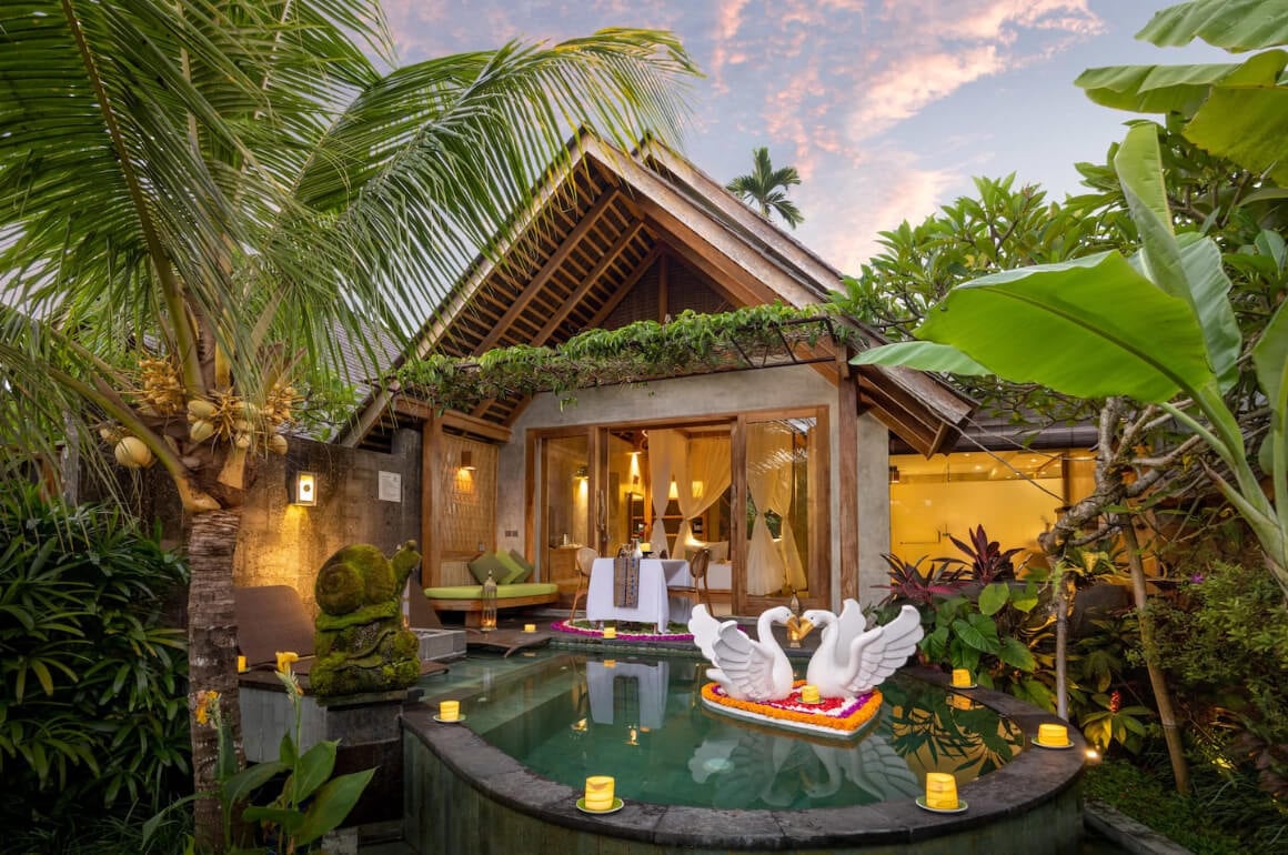 Intimate Private Pool Villas in Ubud Centre