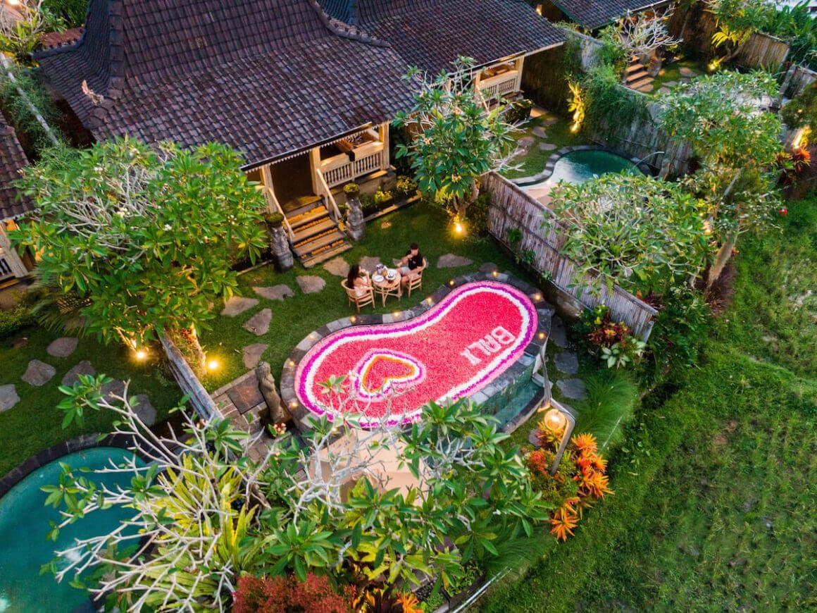 Rice Fields Gateway in Ubud