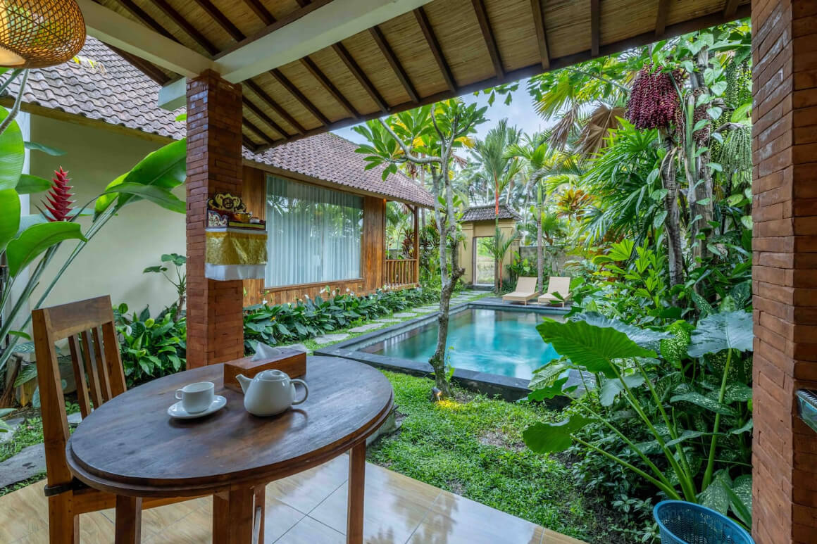 Tropical private pool villa in Ubud Haven