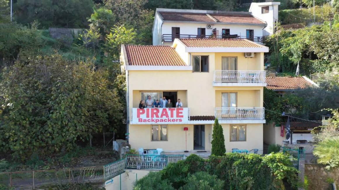 Pirate Backpackers in Montenegro