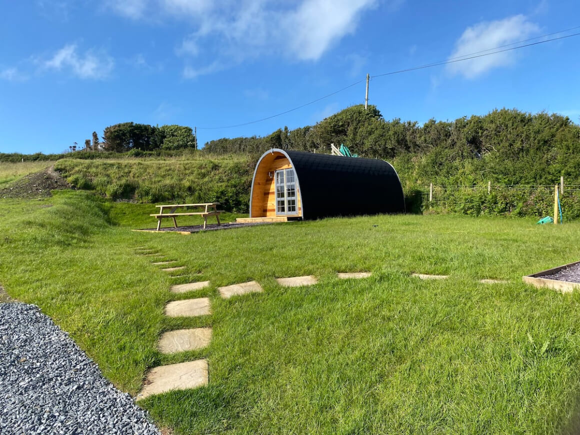 Poole farm pods, Ruby 2 lodge in Woolacombe