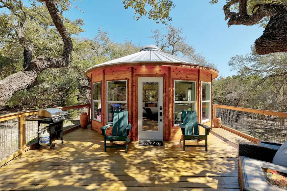 Yurt in Dripping Springs