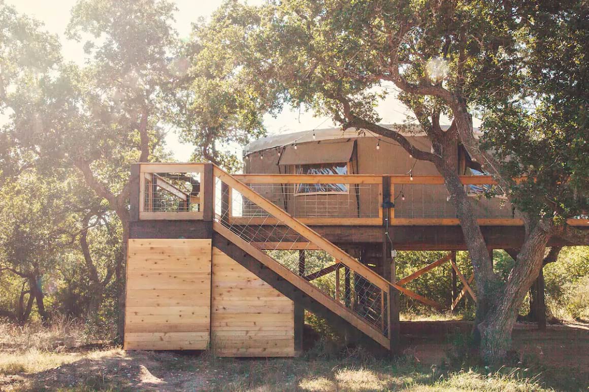 Yurt in the Trees