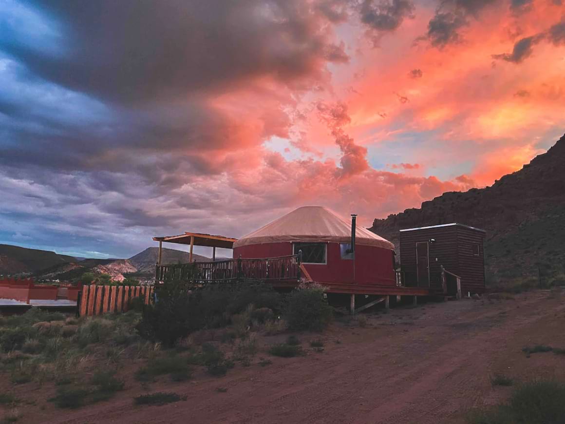 Yurt Overlooking the Chama River in Abiquiu