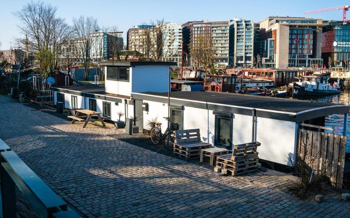 Houseboat in Amsterdam