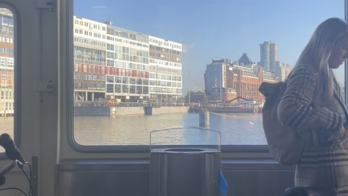 free ferry crossing in Amsterdam