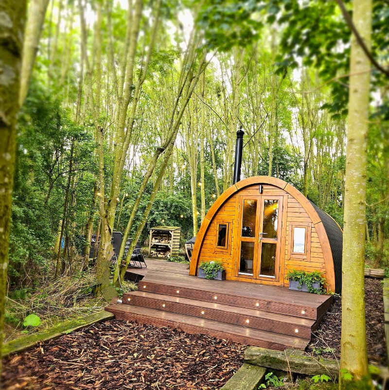 The Woodland Cabin with Hot Tub