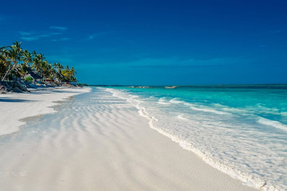 White Sand Beaches in Paje Village