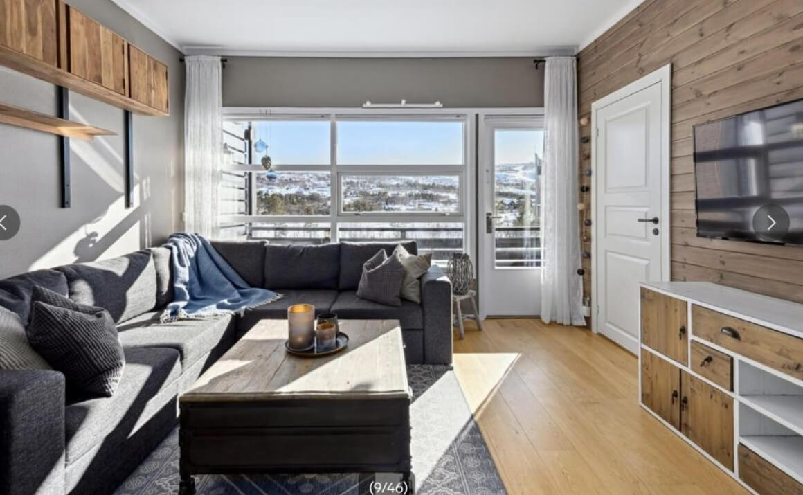 Pet-Friendly 2-Bed Condo with Mountain Views, Geilo, Viken