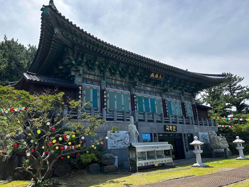 Gwangmyeongsa Temple in Seogwipo