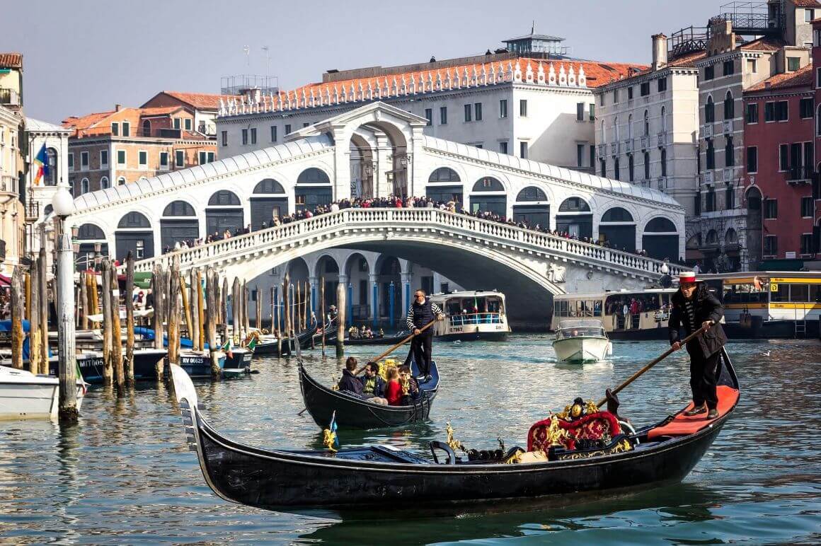 The Grand Canal in Venice