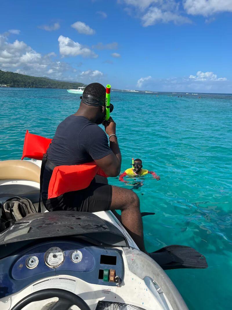 Snorkeling at Ocho Rios Bay Marina