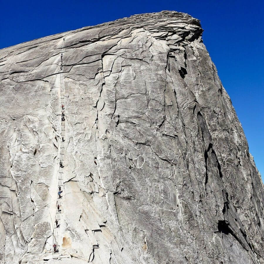 half dome yosemite hike