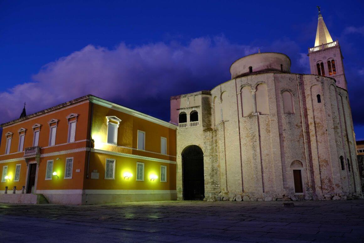 Old town Zadar in croatia