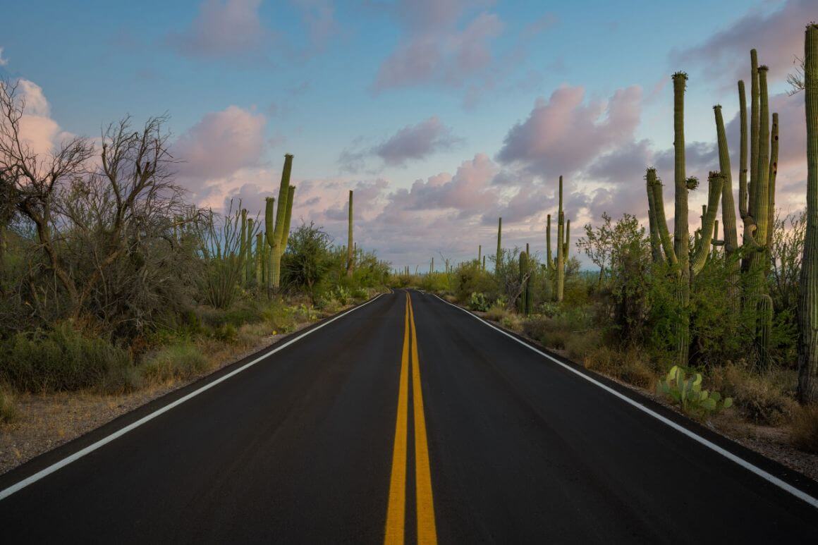 Cycle routes in the USA