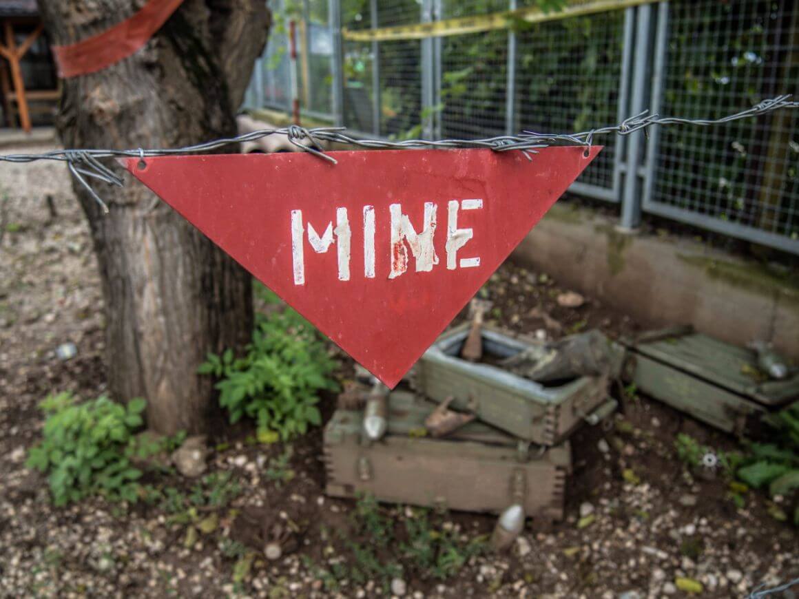 Bosnia sarajevo landmines