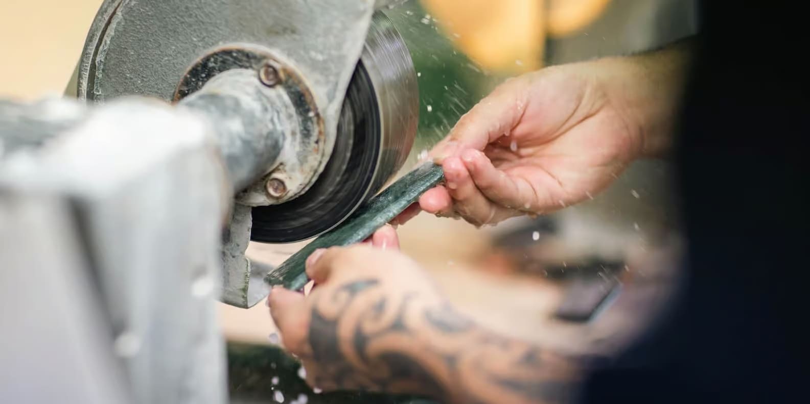 Pounamu Carving