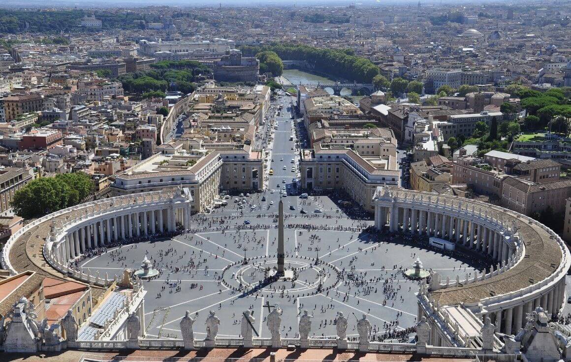 St Peter’s Square, The Vatican, Rome