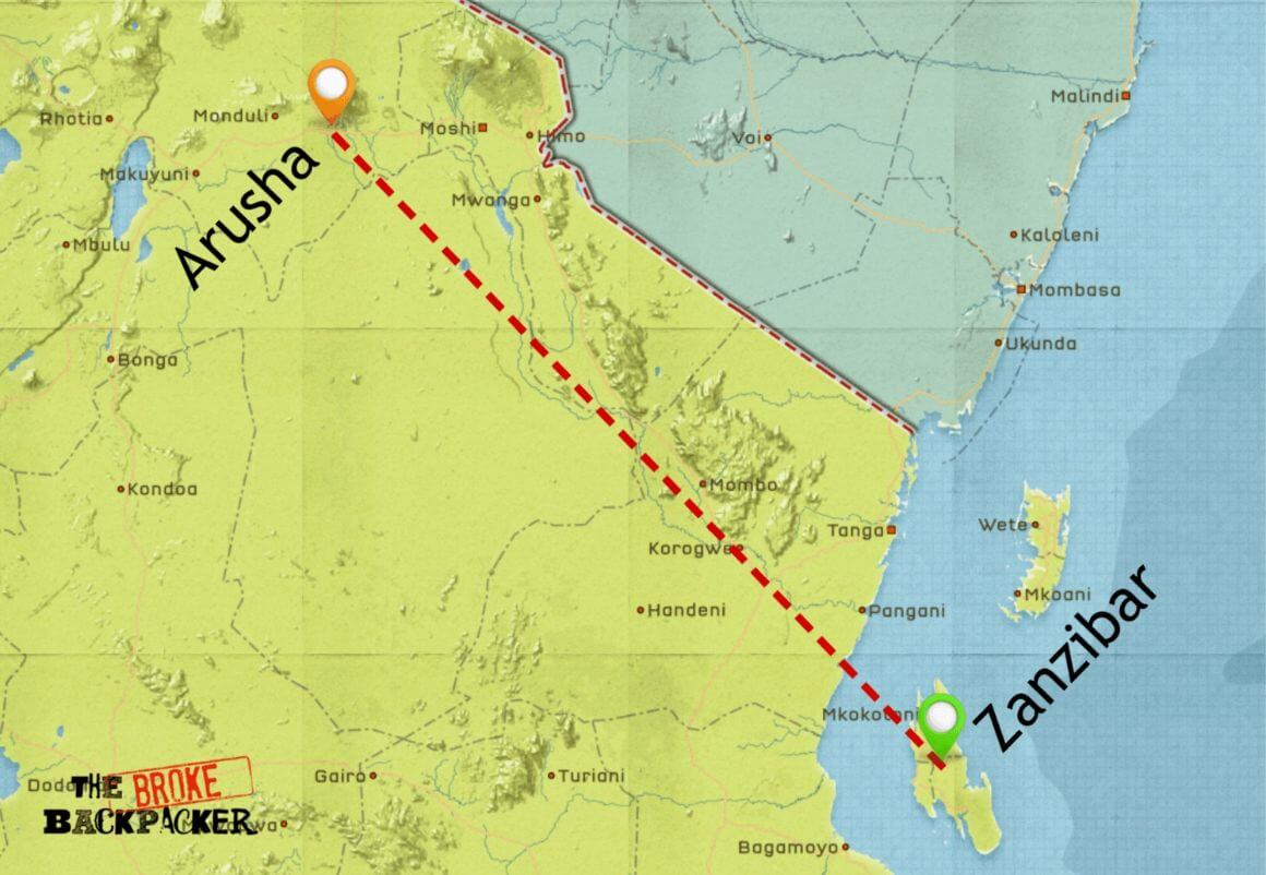 backpacking tanzania itinerary 7 days