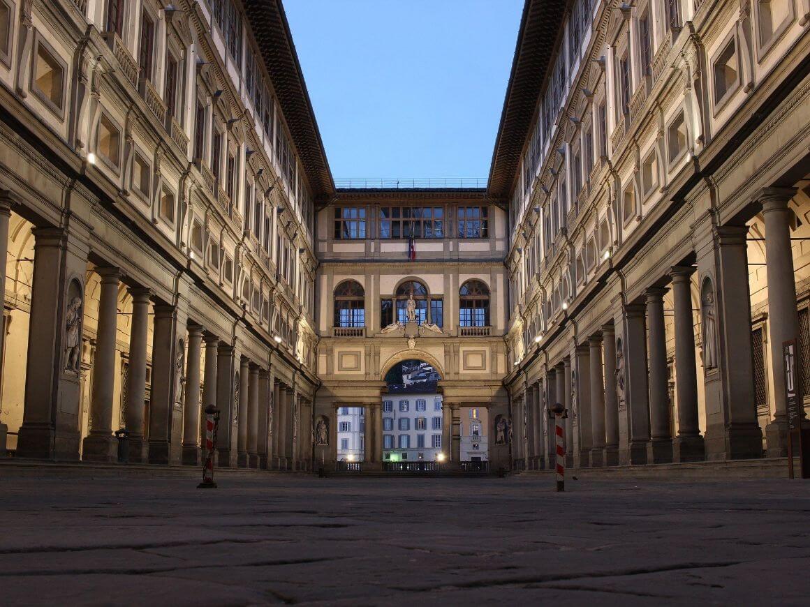 The Uffizi Gallery in Florence