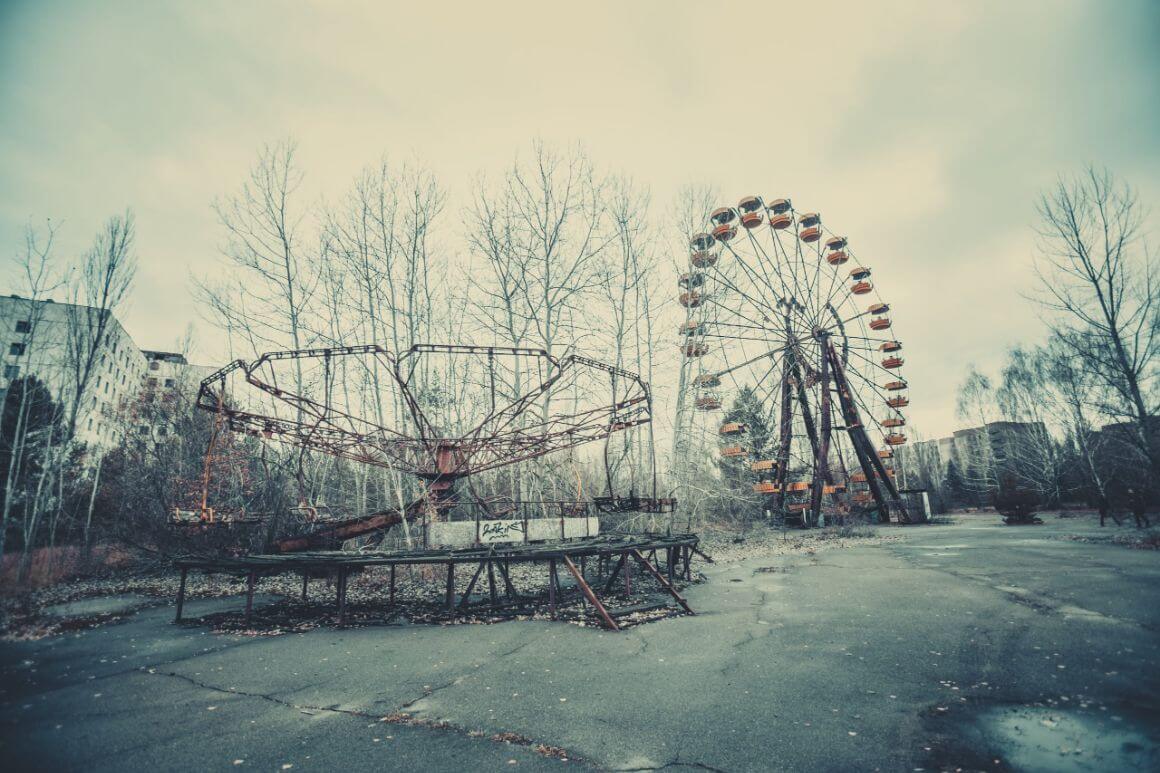 ukraine chernobyl abandoned amusement park