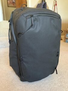 Peak Design travel backpack review