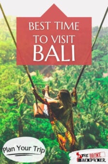 Best Time To Visit Bali Pinterest Image