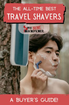 Best Travel Shavers Pinterest Image