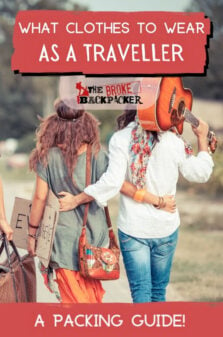 Packing The Best Travel Clothes Pinterest Image