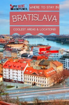 Where to Stay in Bratislava Pinterest Image
