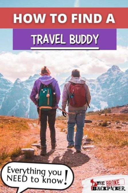 male travel buddy