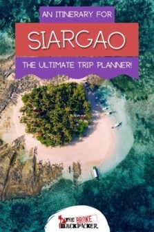 Siargao Itinerary Pinterest Image