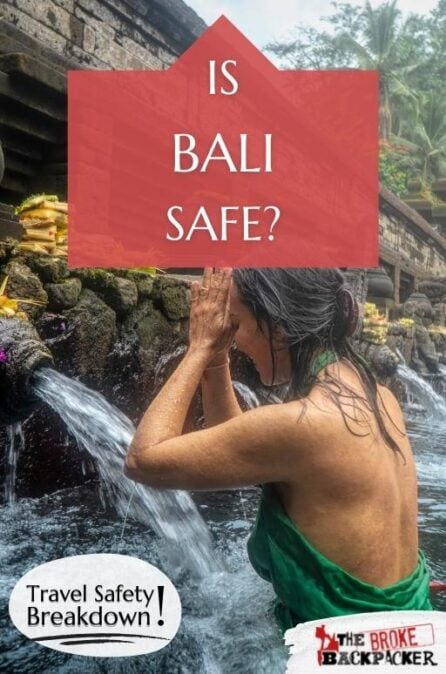 safe travel bali