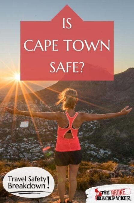 cape town safe to travel
