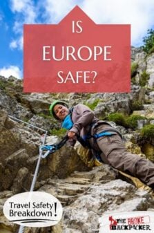 Is Europe Safe Pinterest Image
